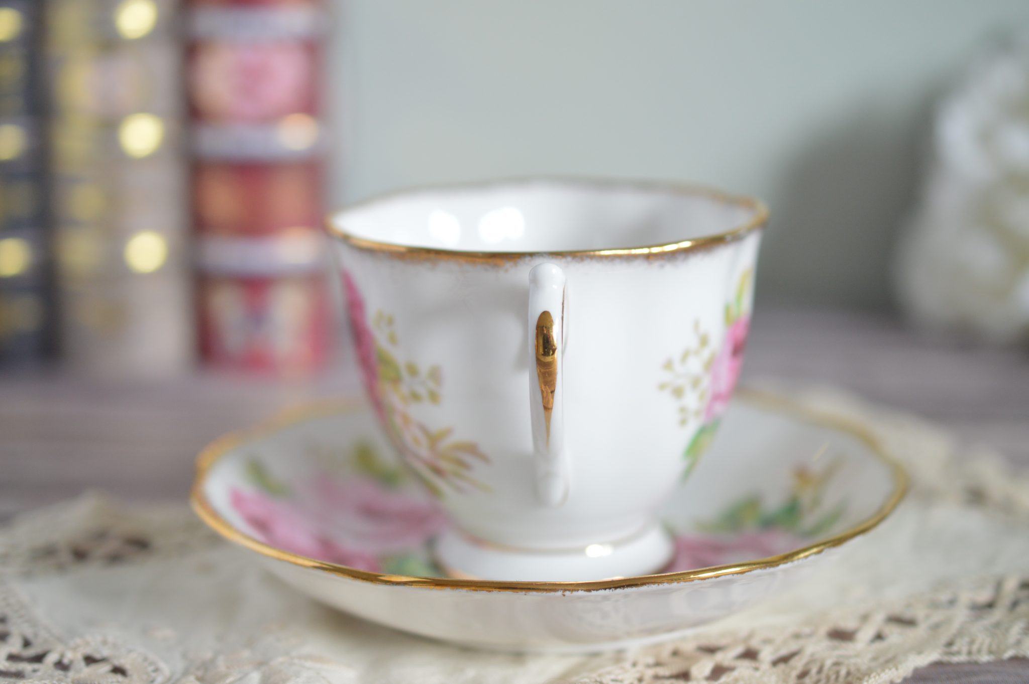Royal Albert American Beauty Teacup The Teacup Attic