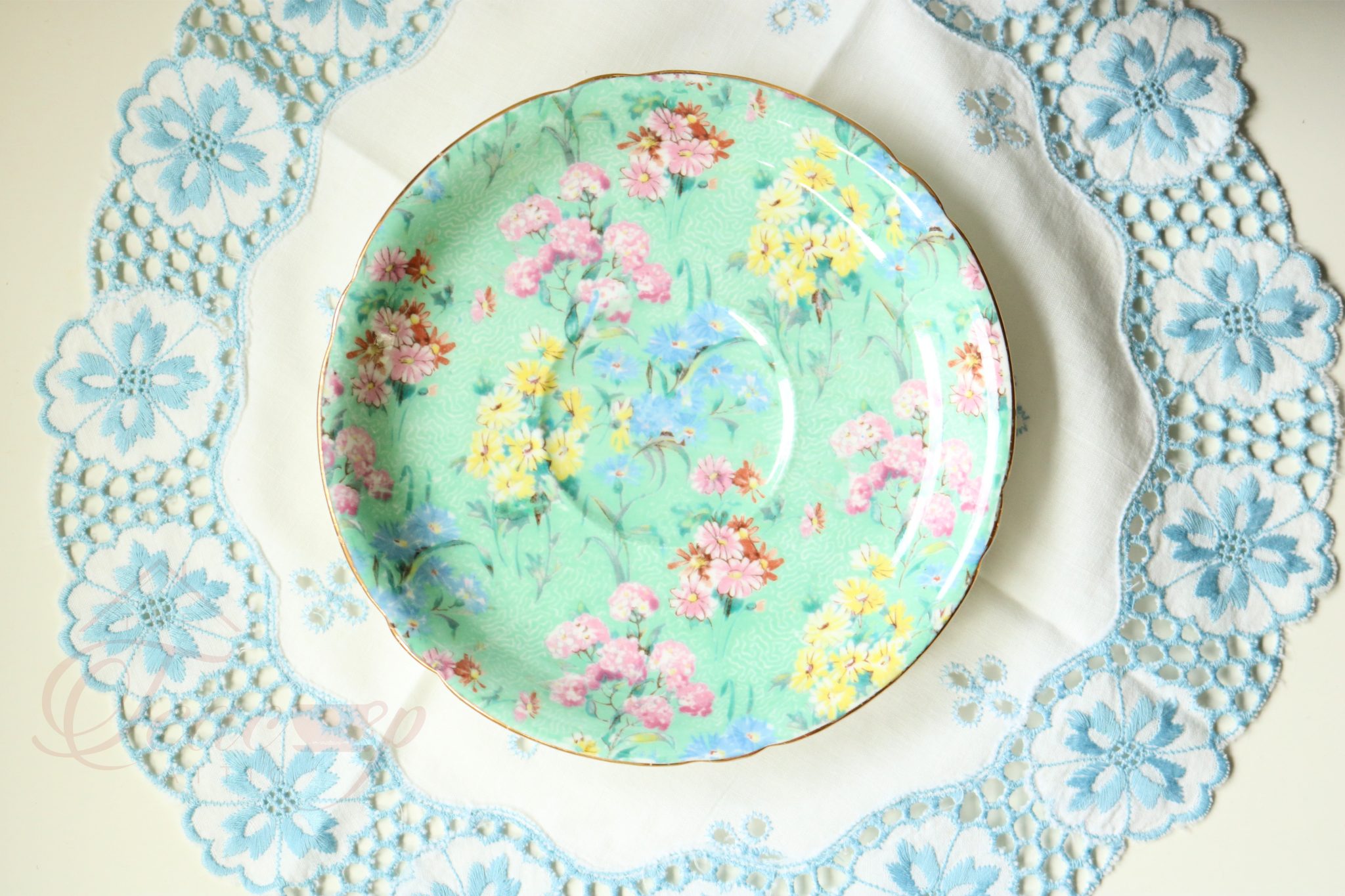 Shelley Melody Teacup And Saucer The Teacup Attic