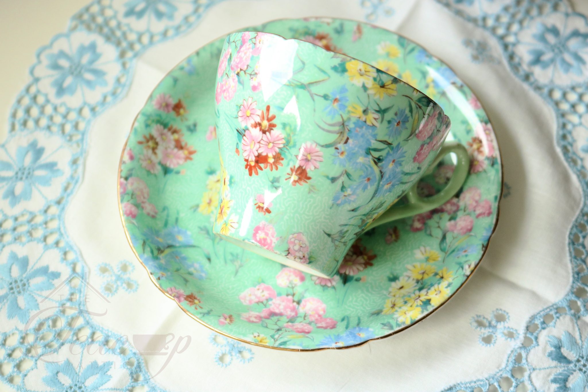 Shelley Melody Teacup And Saucer The Teacup Attic