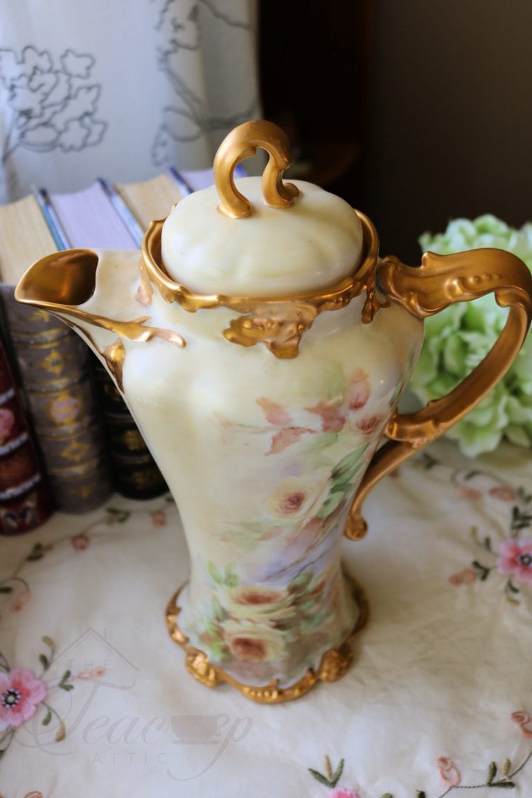 Haviland Limoges Chocolate Pot The Teacup Attic