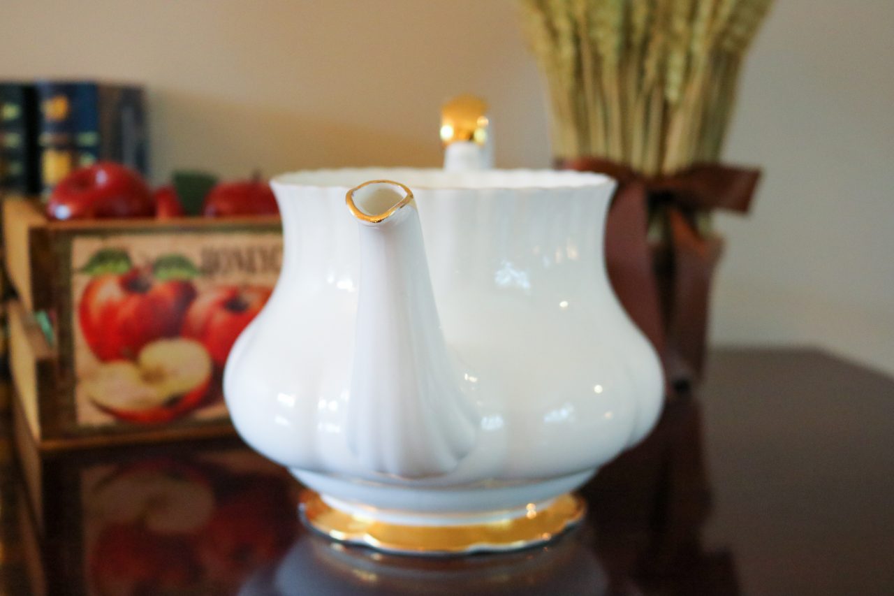 Royal Albert Val d'Or Large Teapot Without Lid The Teacup Attic