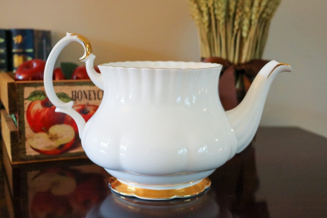 Royal Albert Val d'Or Large Teapot Without Lid The Teacup Attic