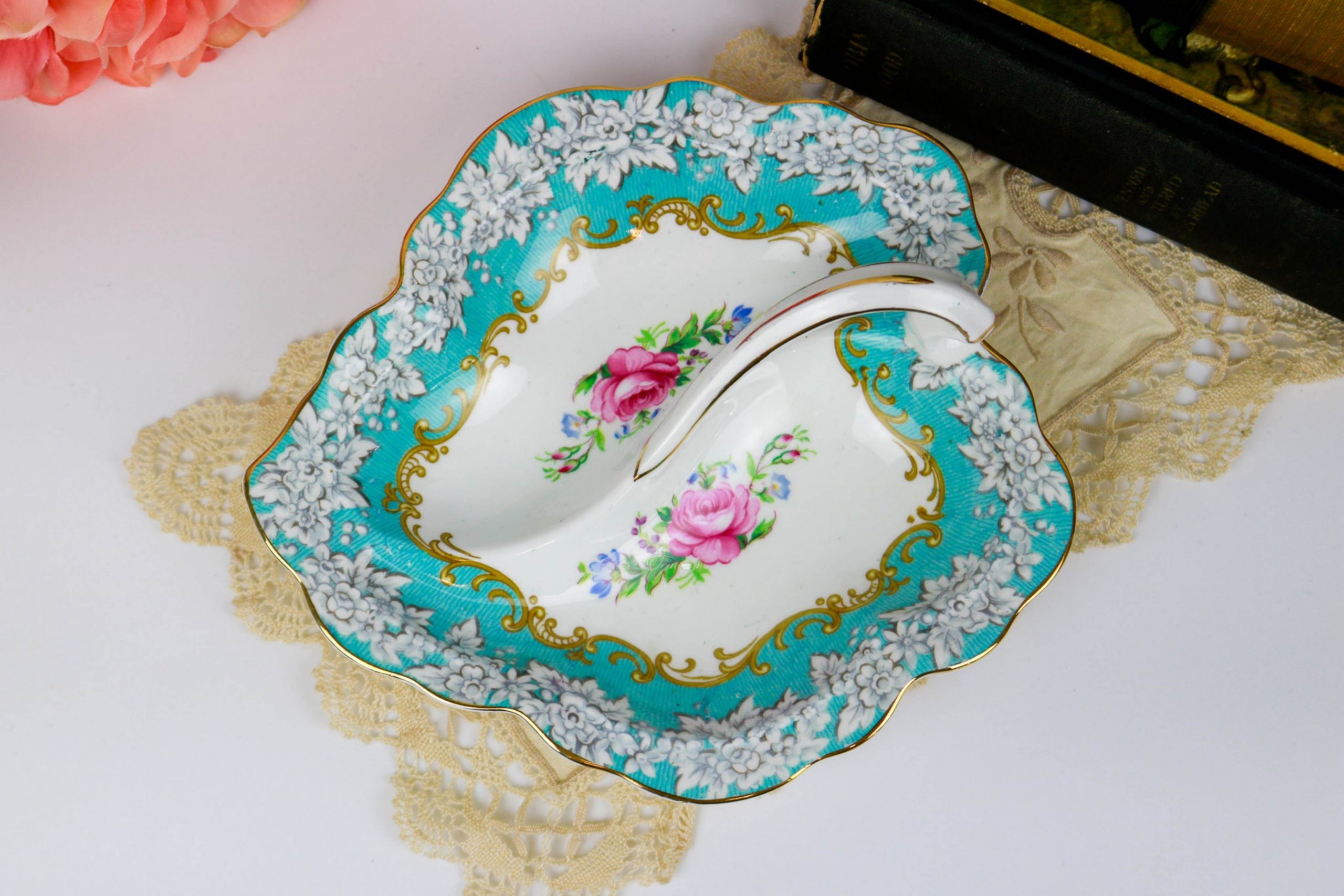 Royal Albert Enchantment Divided Relish Dish The Teacup Attic